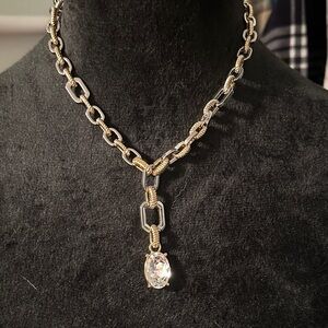 White House Black Market Gold and Silver Necklace